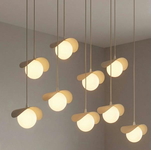 Emibig RITUAL Pendant Lamp 9 x G9 Beige