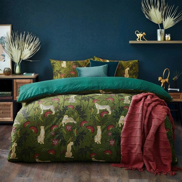 Furn Tropica Cheetah Duvet Cover Set - Multicoloured