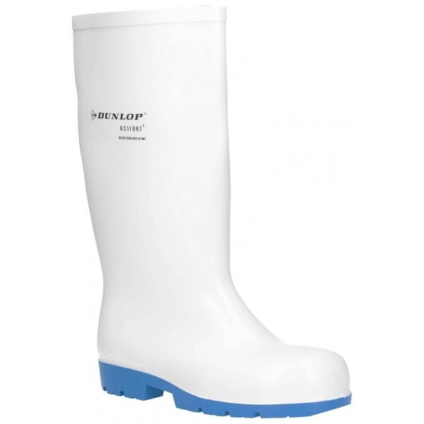 Dunlop ACIFORT CLASSIC+ Safety Wellington Boots   in  White