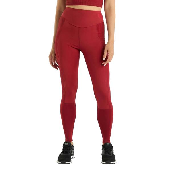 Umbro Womens/Ladies Pro 7/8 Training Leggings - Sundried Tomato - 