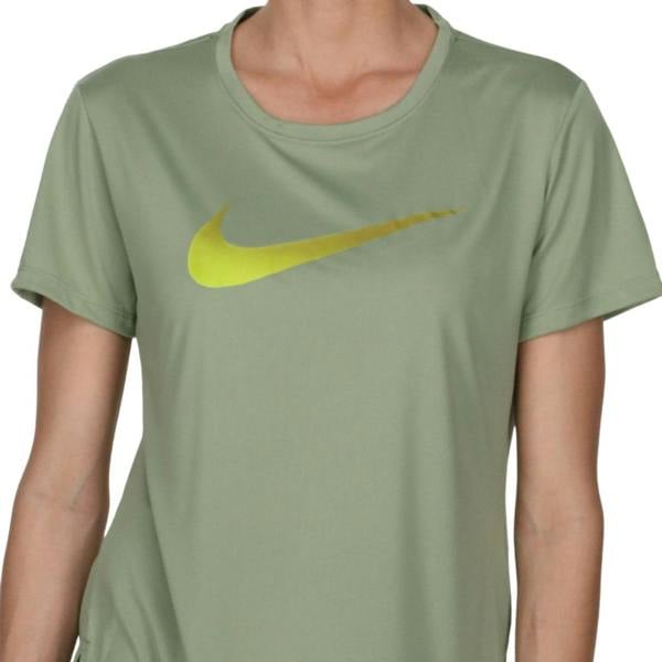 Nike One Dri-FIT Swoosh Green T-Shirt M