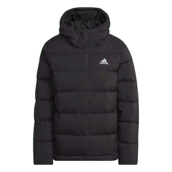 Adidas Womens Helionic Down Hooded Jacket - Black