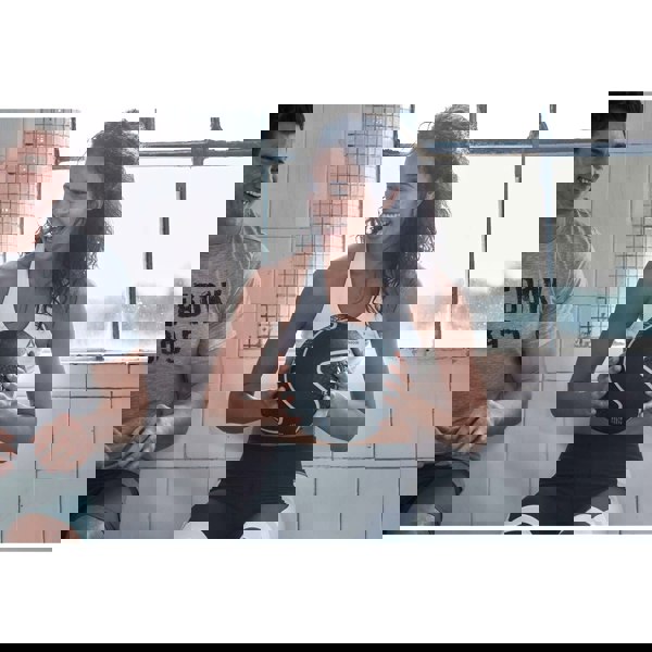 Reebok 4kg Medicine Ball in the Gym