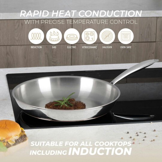 Berlinger Haus Frypan, 24 cm | Copper Touch | Berlinger Haus BH8808