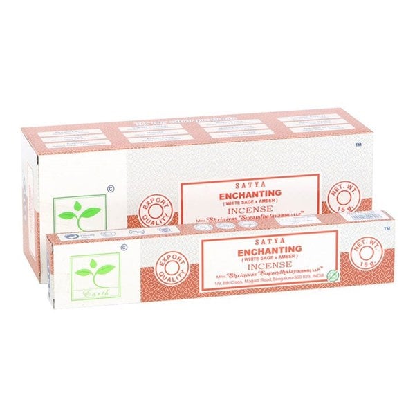 Serano 6 Packs of Enchanting Earth Incense by Satya