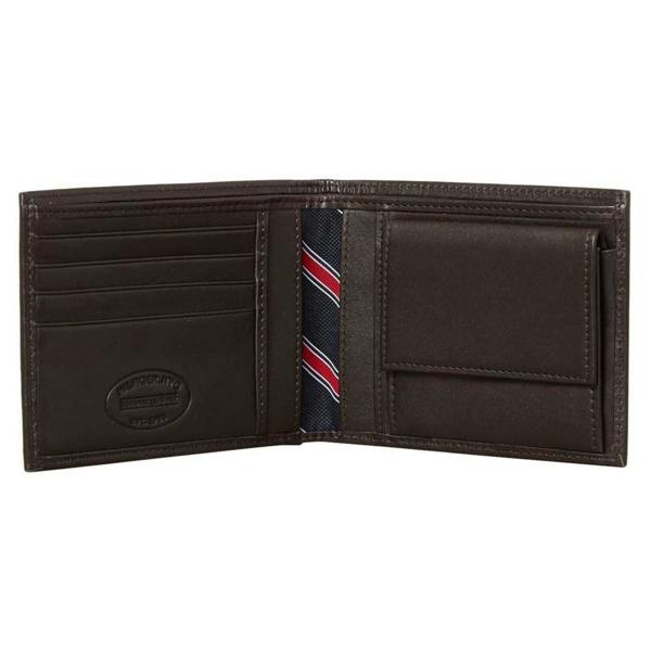 Tommy Hilfiger Leather Wallet - Brown - 