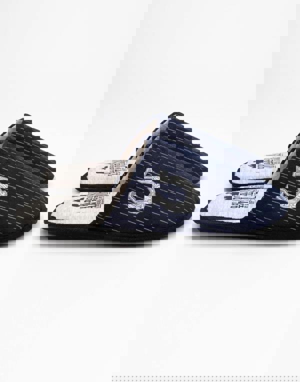 Peaky Blinders Mens Blue Icons Mule Slippers