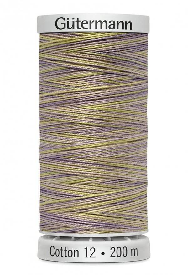 Gutermann No 12 Sulky Cotton Embroidery Thread 200m Cotton Thread Suitable For Embroidery