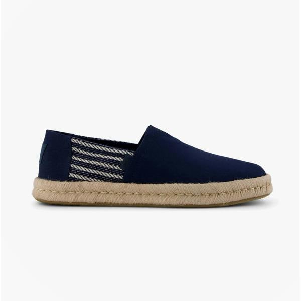 Toms ALPARGATA ROPE 2.0 Espadrille Shoes in Navy