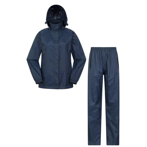 Mountain Warehouse Womens Pakka Jacket and Trousers Set - Navy