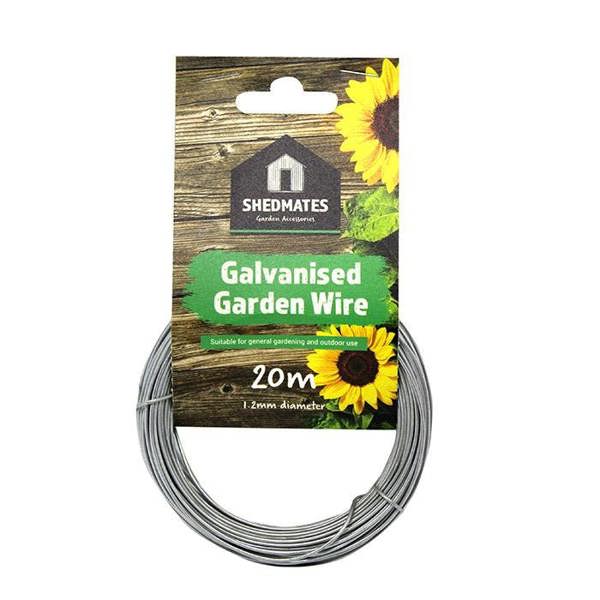 Kingfisher Galvanised Garden Wire 20m x 1.2mm - One Colour - 