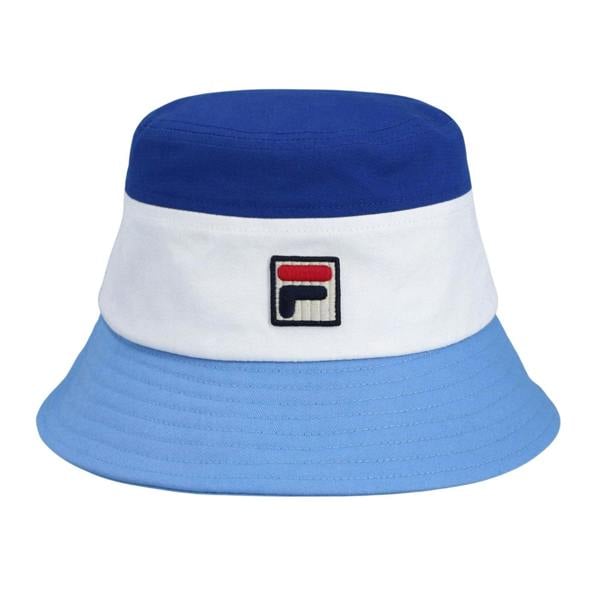 Fila Marco Tri Colour Heritage Logo Bucket Hat Frozen Fjord/Gardenia