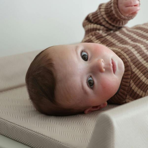 My Babiie Baby Changing and Bath Unit - Herringbone