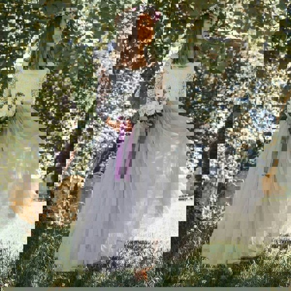 Silver Grey Classic Dress