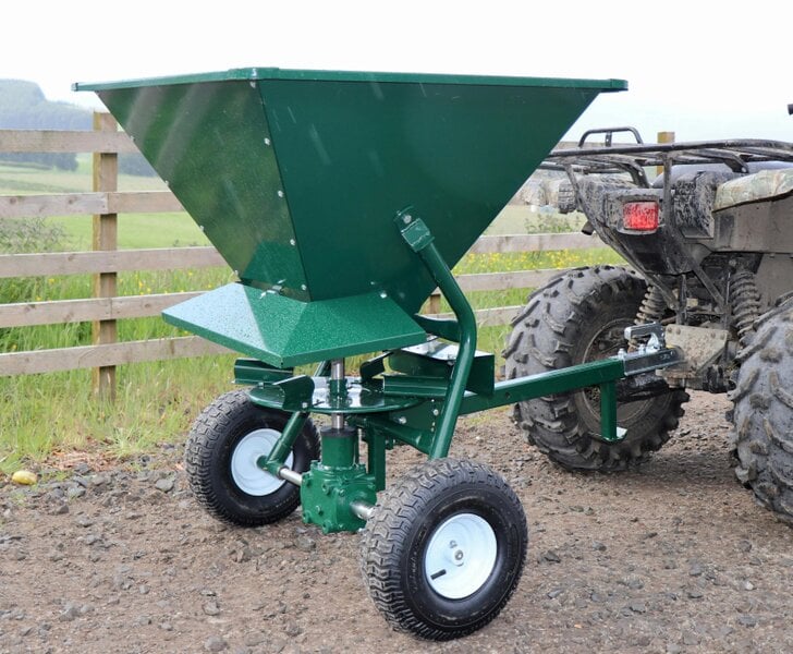 Rock Machinery ATV 350lb Towable Spreader