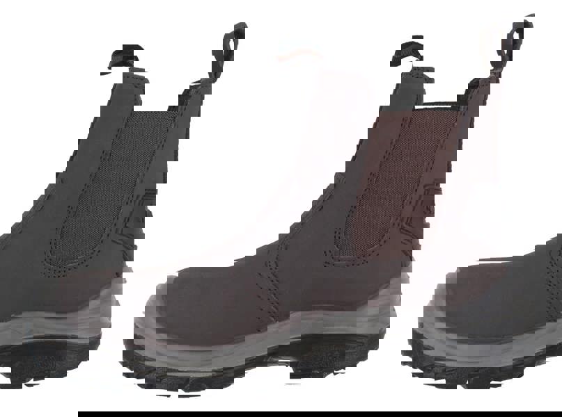 Grafters M371 Mens Dealer Pull On Safety Steel Toe/Midsole Boots