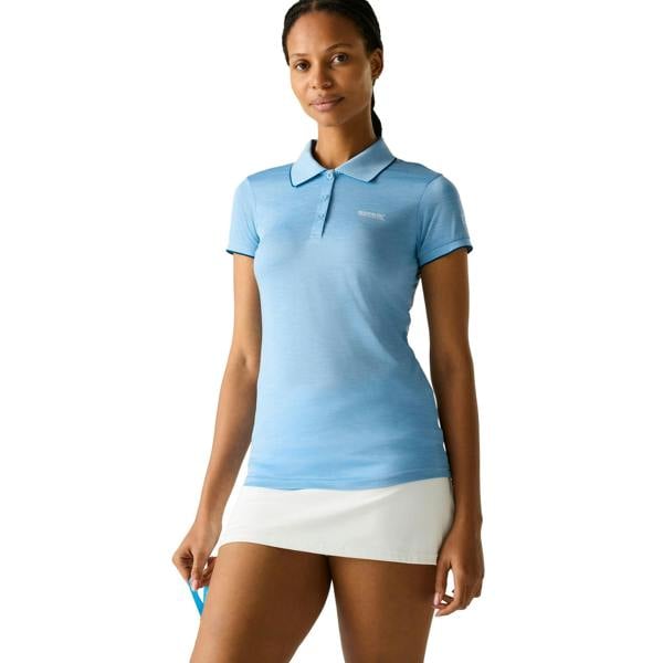 Regatta Womens/Ladies Remex II Polo Neck T-Shirt - Washed Denim - 