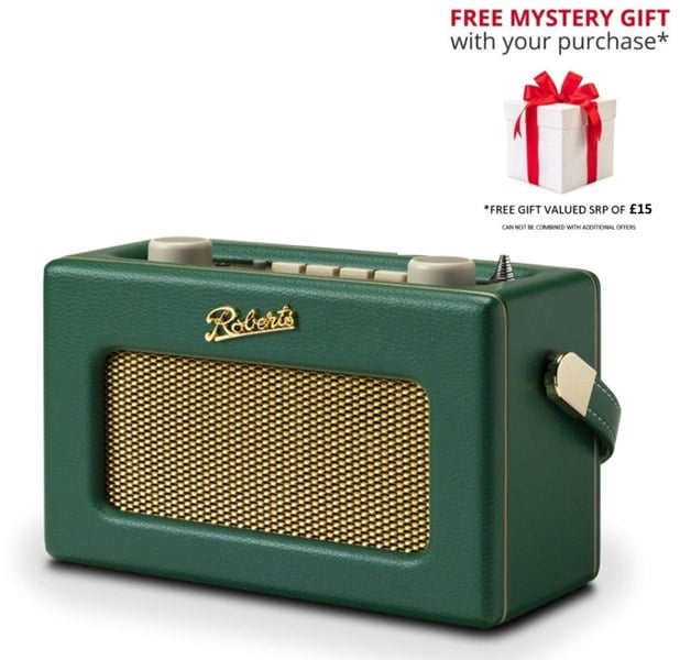 Roberts Revival Uno BT Retro DAB+/FM Portable Radio with Bluetooth  – Free Gift RRP £15!