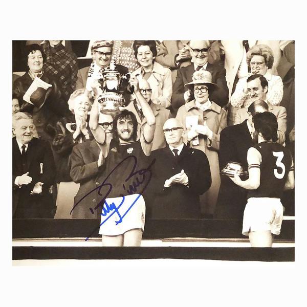 Unbranded Billy Bonds signed 1975 FA Cup Final 10x8 photo — Standard Framing