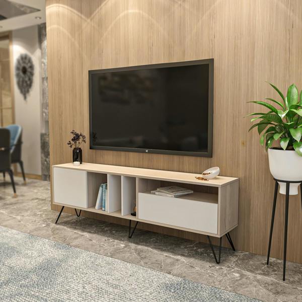 Decorotika Mistico Modern Tv Stand TV Cabinet for TV's up to 71"