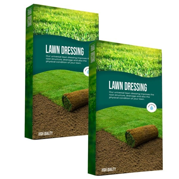 1 Bag (25 Litres) Lawn & Turf Dressing Soil Designed To Help Maintain Moisture In Soil & Create Lovely Lush Thriving Garden Lawn