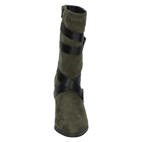 Spot On Ladies Spot On Mid Calf Boots