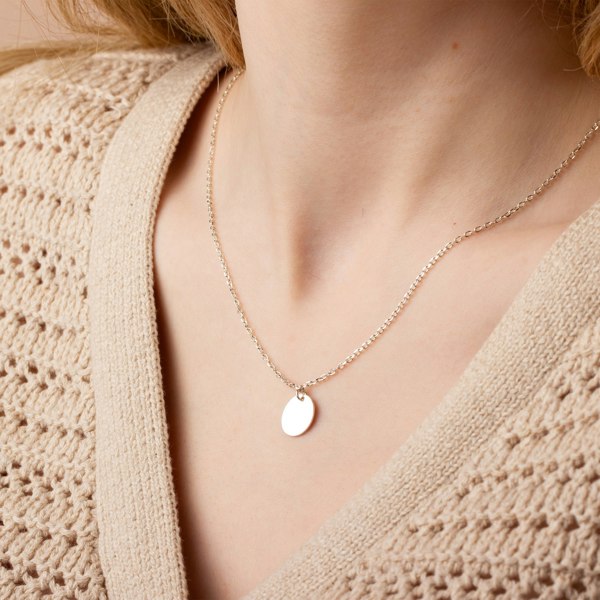 Mylee London Footprint Necklace - Sterling Silver