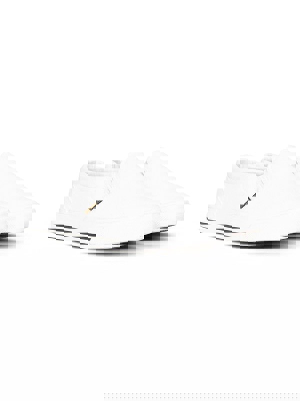Crosshatch Ramp MVE Pumps White Mono