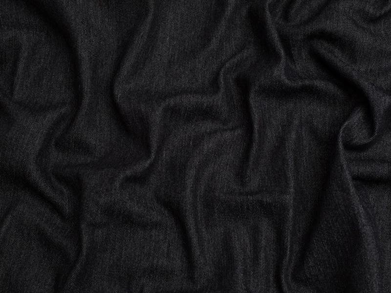 Minerva Core Range 300gsm Stretch Washed Denim Fabric - Plain Design Dressmaking Fabric, 150 cm / 60" Wide - per metre