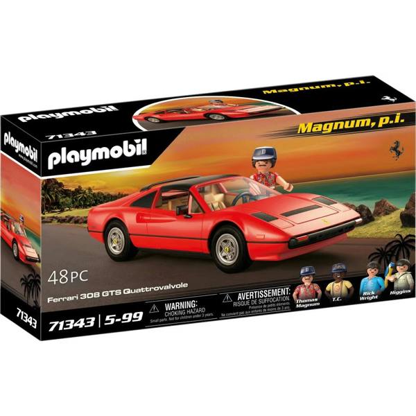Playmobil Magnum P.I. Ferrari 308 GTS Quattrovalvole