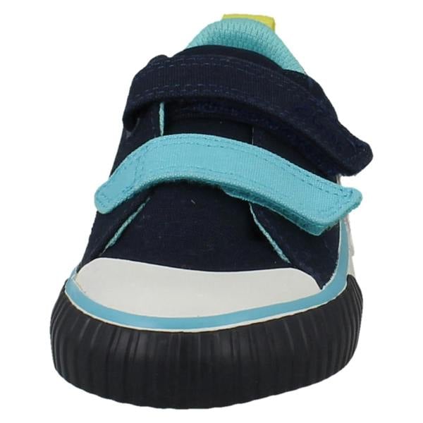 Clarks Boys Clarks Casual Canvas Shoes Foxing Tail T