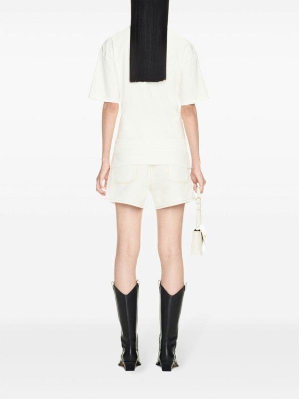Off - White Small Arrow Twist Tshirt - Supplied FashionOff White