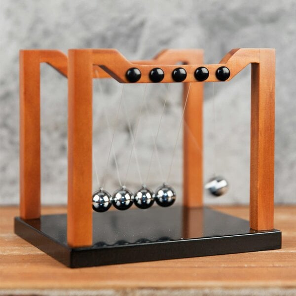 Harvey Makin Collection - Wooden Newton's Cradle
