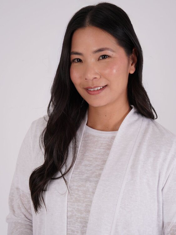 PennyPlain Cardi 3qs - White