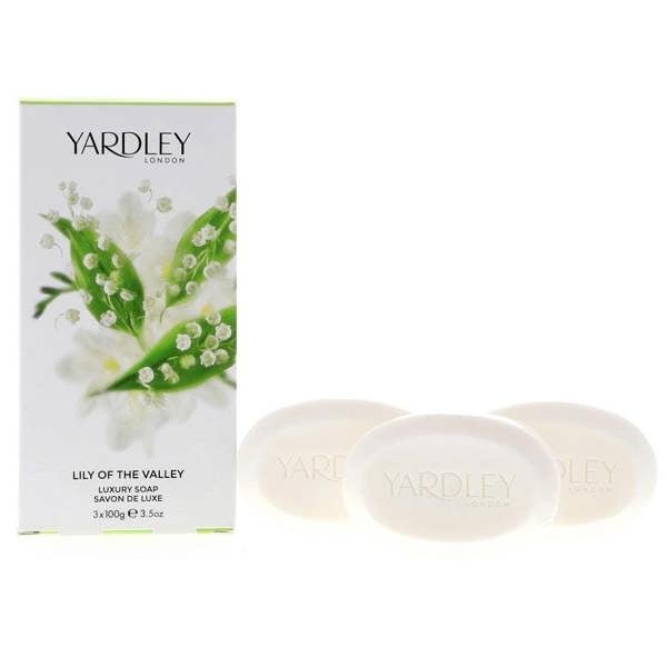 Yardley Lily Of The Valley Soap 3x 100g