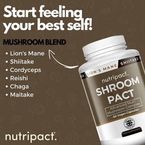 nutripact Multi Mushroom Complex Capsules