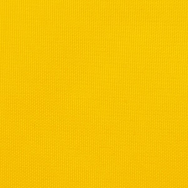 Berkfield Sunshade Sail Oxford Fabric Triangular 4.5x4.5x4.5 m Yellow