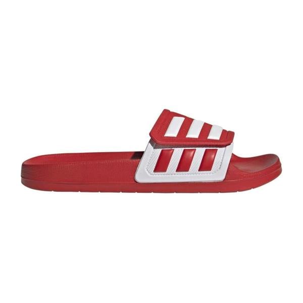 Adidas Unisex Adult Adilette Slides - Vivid Red/White - 