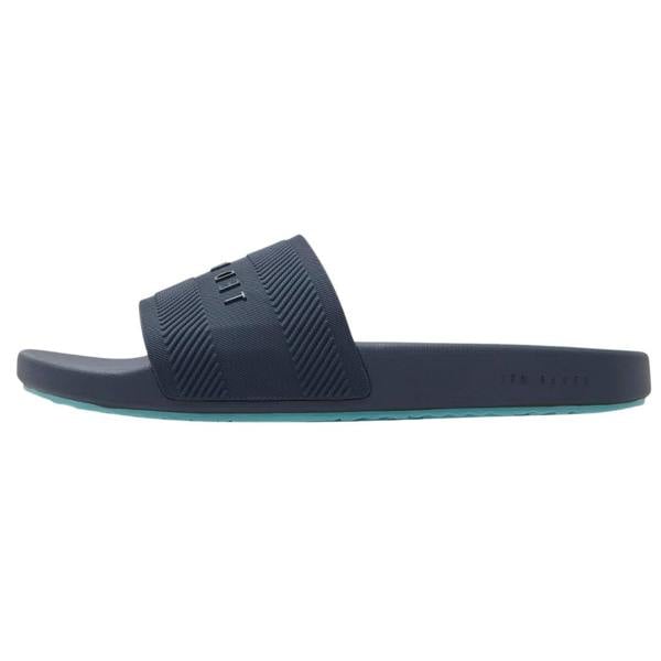 Ted Baker Seenen Rubber Pool Navy Slides