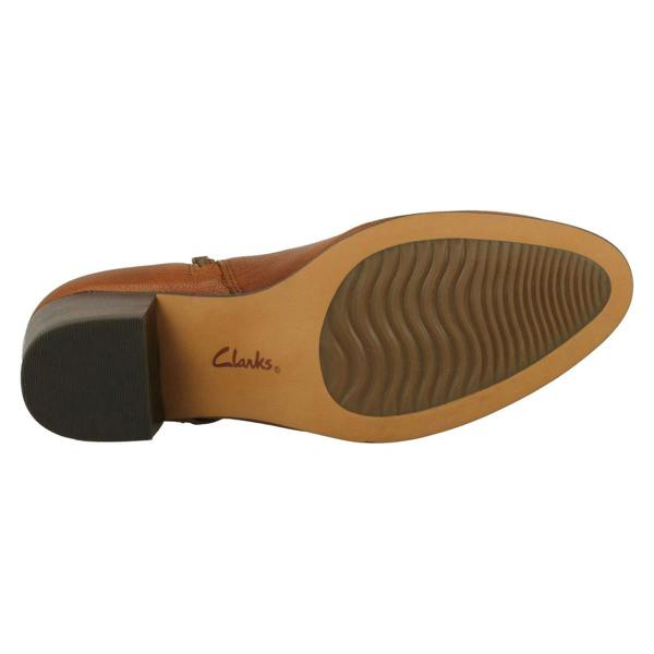 Clarks Ladies Clarks Buckle Detailed Ankle Boots Maypearl Milla