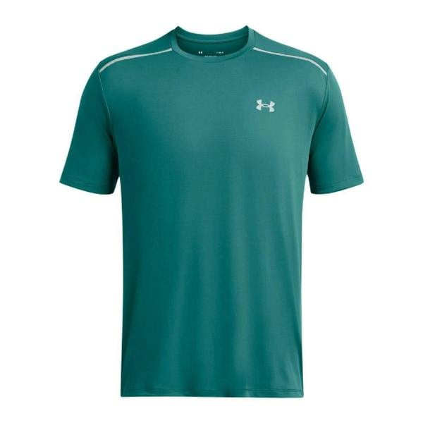 Under Armour Mens Tech Reflective T-Shirt - Green - 