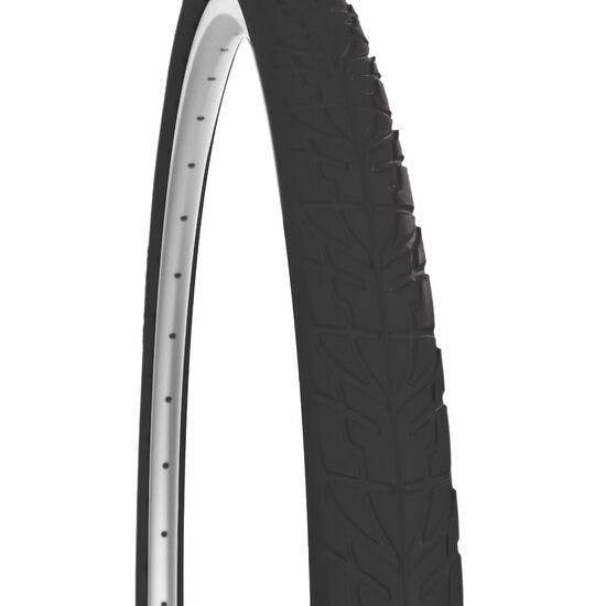 Tannus Aither II Shield City Bike Tyre, Midnight Black - 700c x 32