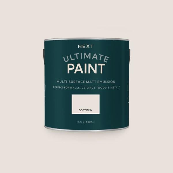 Next Soft Pink Mixed To Order Ultimate Paint 2.5L