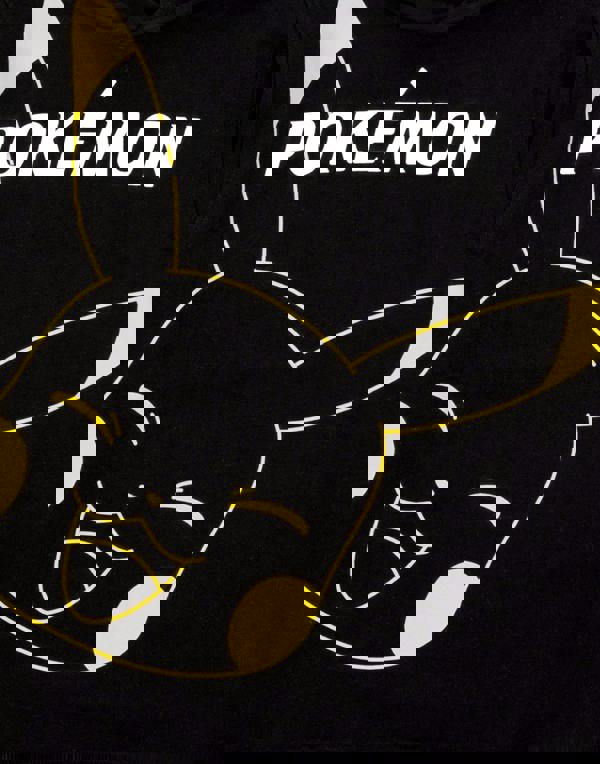 Pokemon Boys Black Pikachu Hoodie