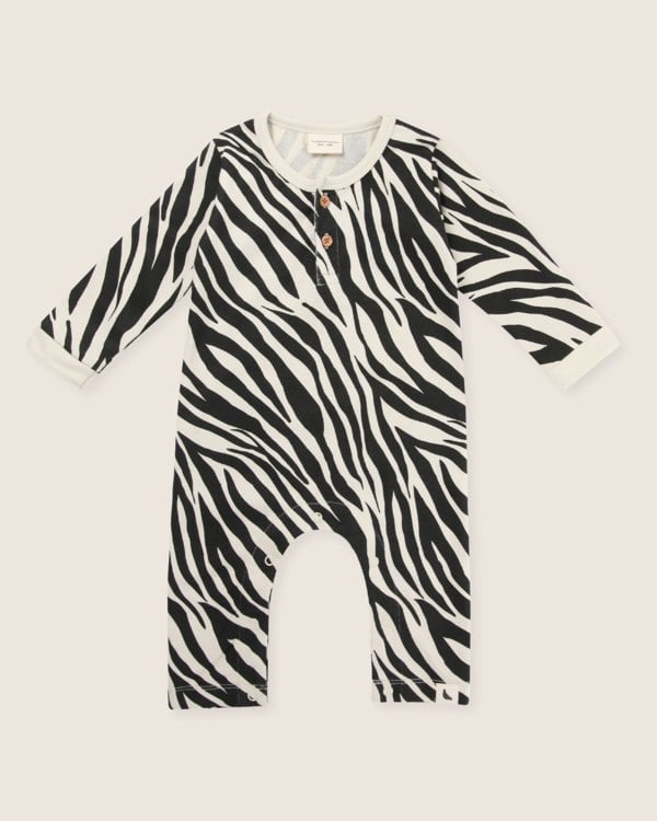 Multicolour Zebra Streak Print Romper - image 2