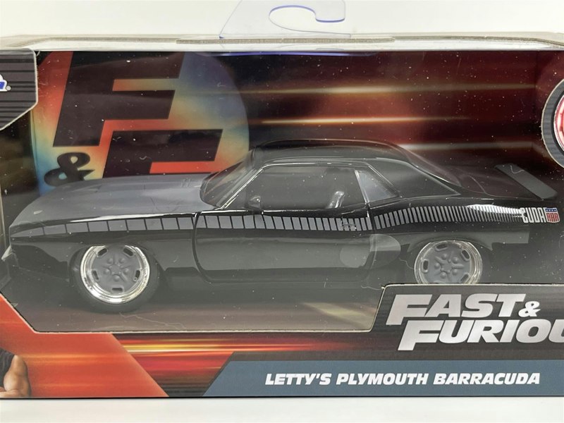 Jada Fast and Furious Letty's Plymouth Barracuda 1:32 Jada 97206