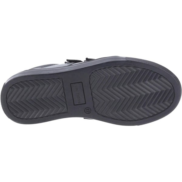 Hush Puppies Santos Senior Leather Boys's Black Shoes