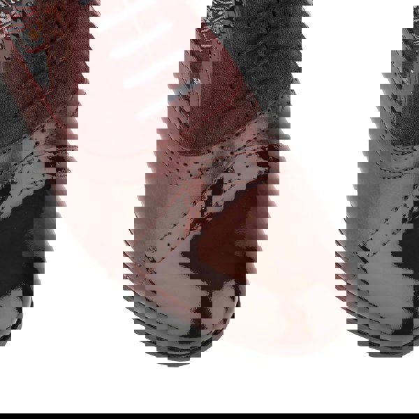 Embassy London Jasmine - Burgundy - Women’s Leather Oxford Ankle Boot