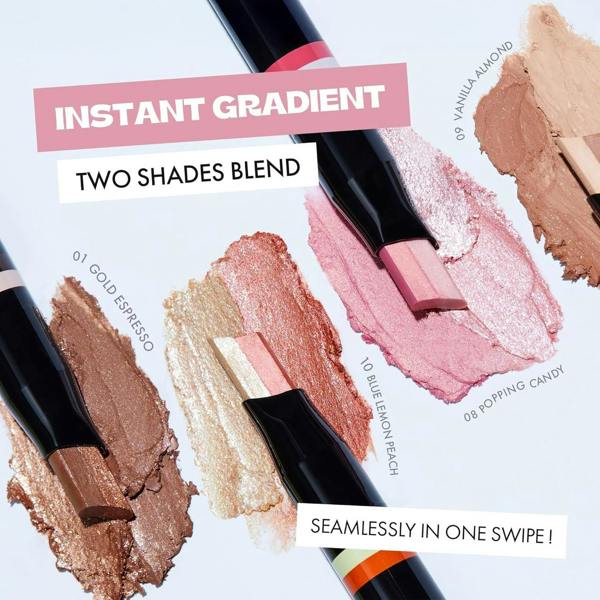 ELROEL Blanc Double Shadow Stick - 4 Colours