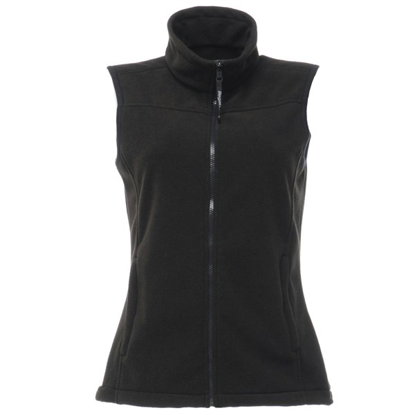 Regatta Womens/Ladies Haber II 250 Series Anti-pill Fleece Bodywarmer / Sleeveless Jacket - Black